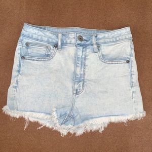 American Eagle High Waisted Jean Shorts